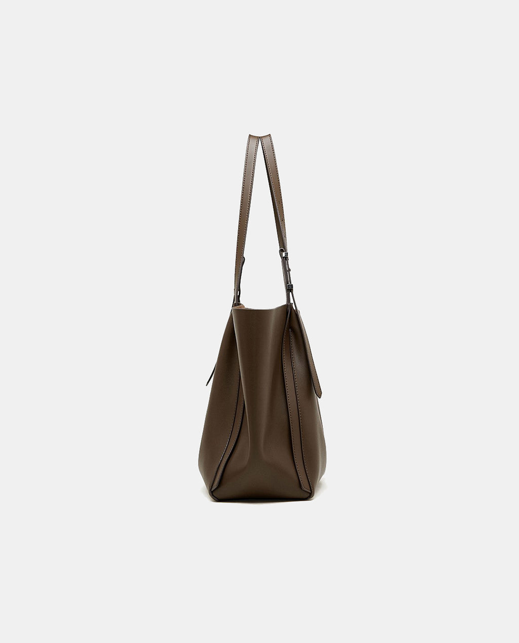 Women's Large Minimalist Leather Tote Bag