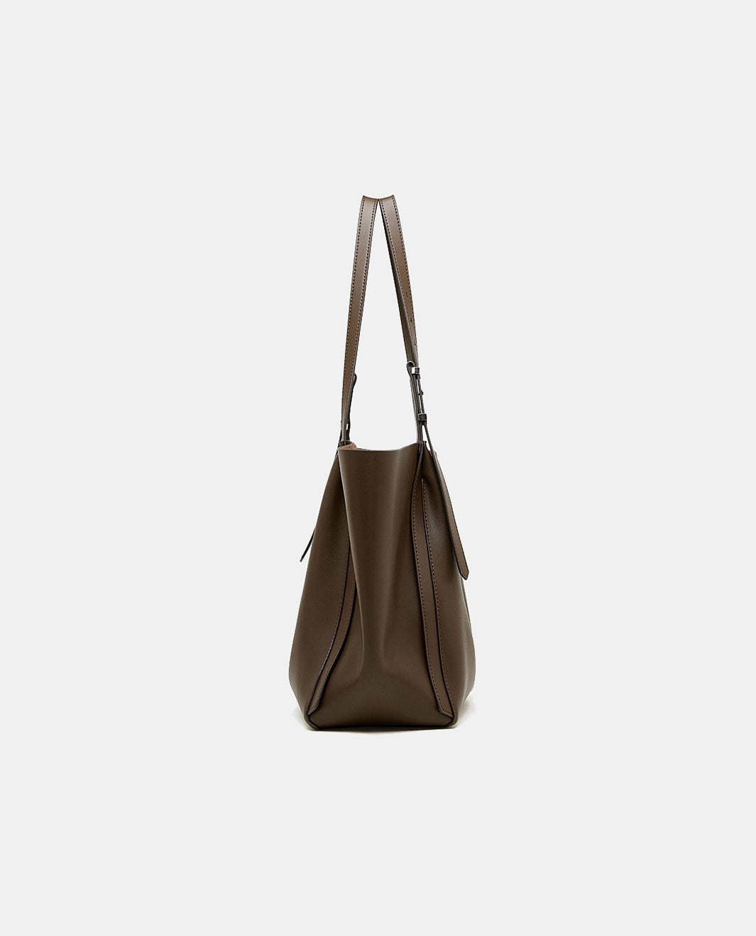 Women's Large Minimalist Leather Tote Bag