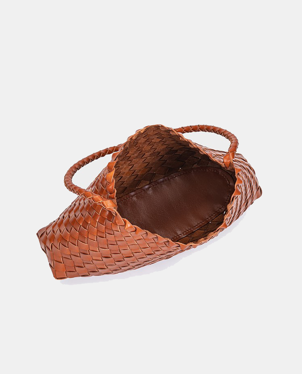 Handwoven Leather Shoulder Bag