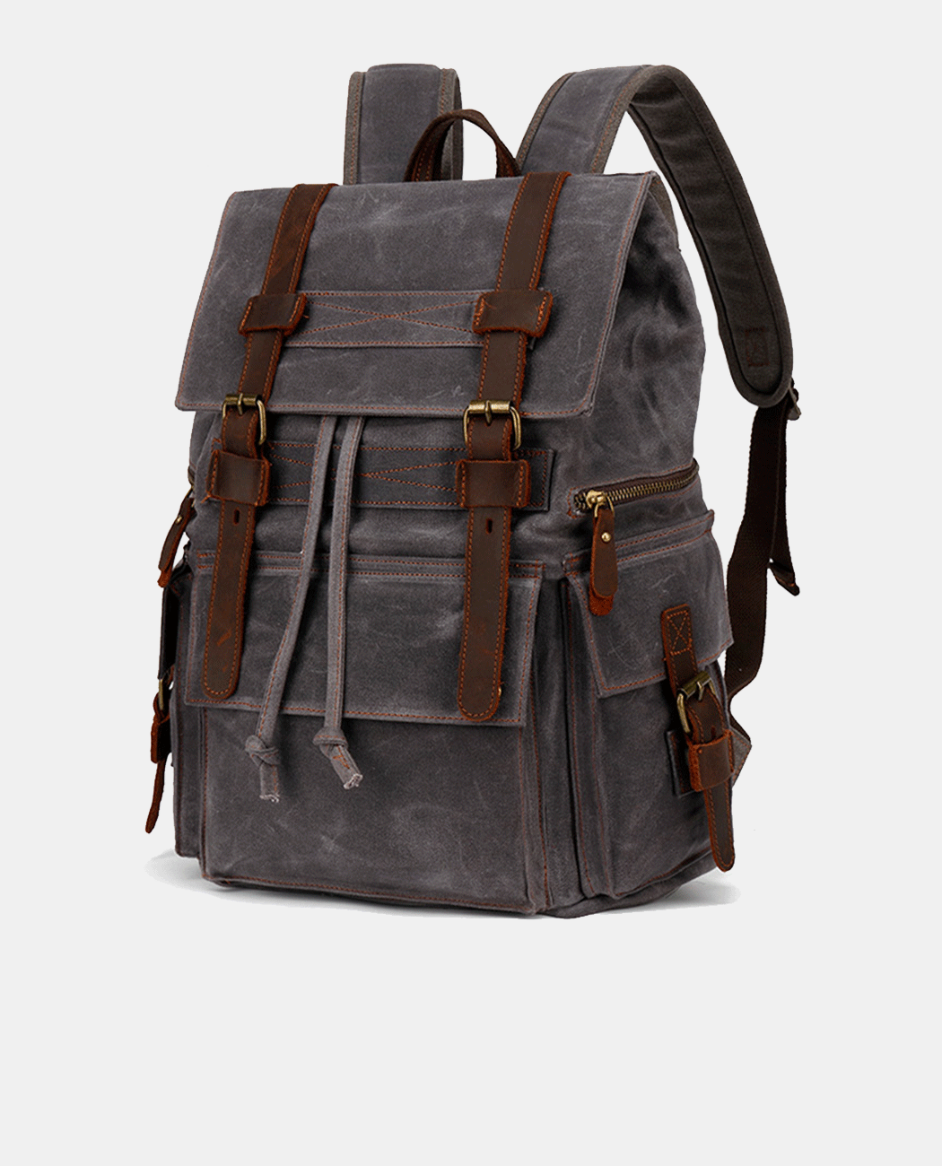 Nathan Harbor Backpack -Backpacks- BAGHUGS-YYS088-Blue Gray
