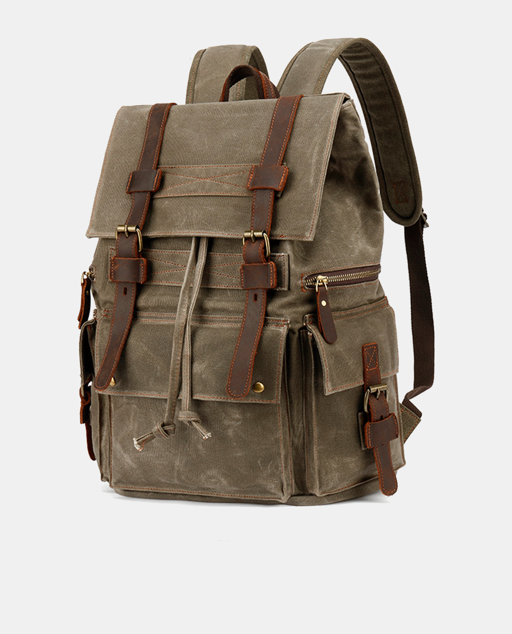 Nathan Harbor Backpack -Backpacks- BAGHUGS-YYS086-Brown