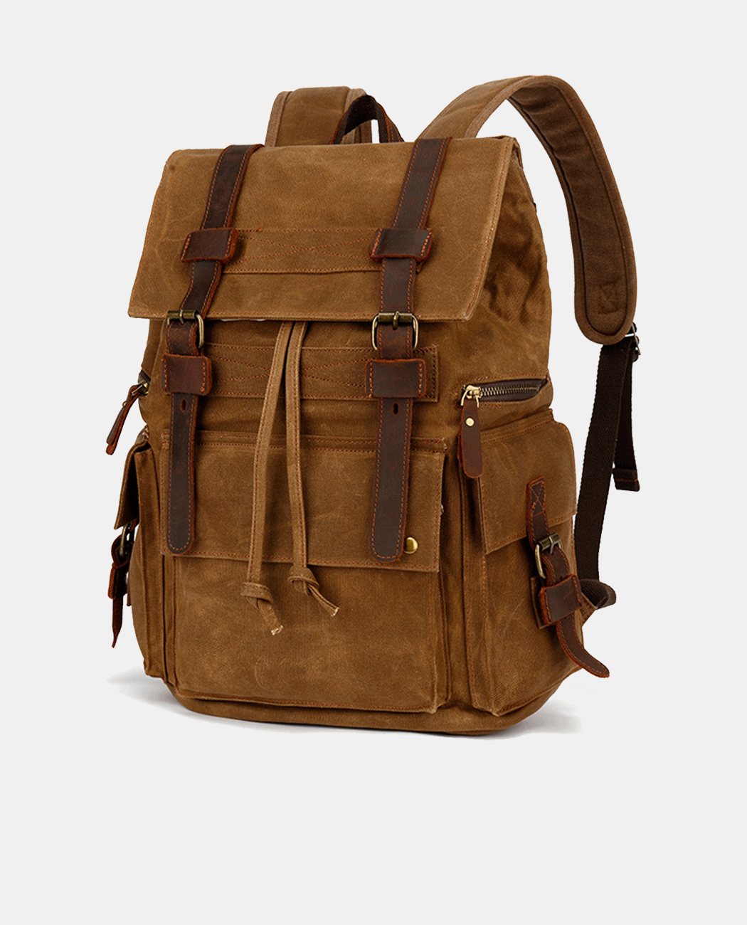 Nathan Harbor Backpack -Backpacks- BAGHUGS-YYS086-Brown