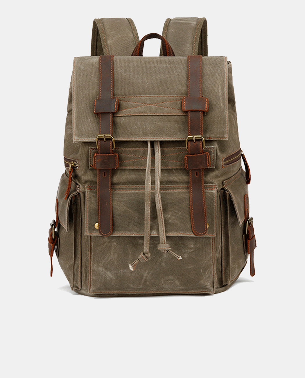 Nathan Harbor Backpack -Backpacks- BAGHUGS-YYS089-Forest Gray