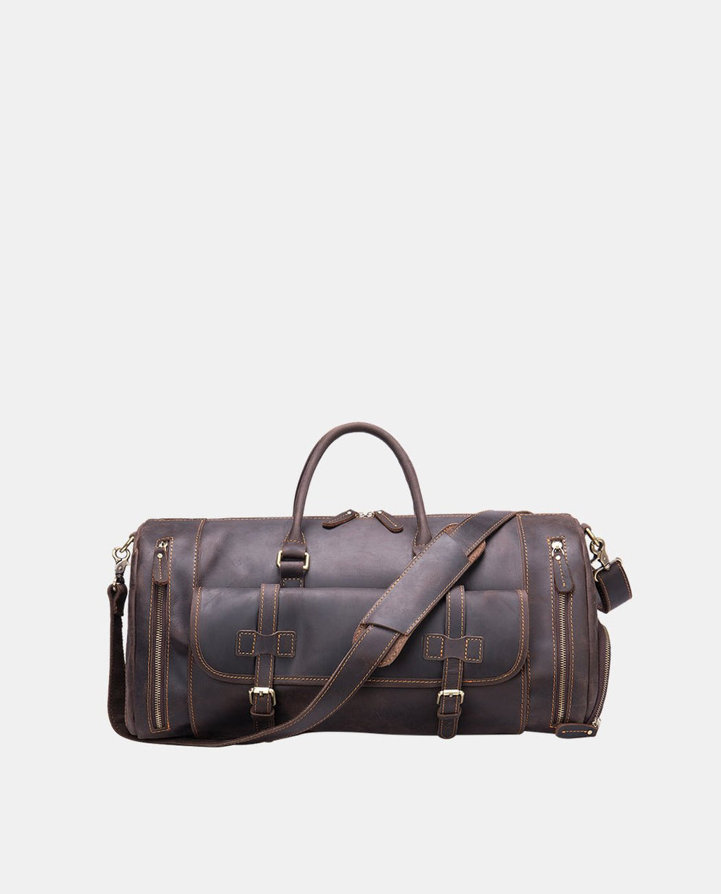Voyageur Flux Trail Duffel -Bags- BAGHUGS-LEDF-2555-S-Deep Brown