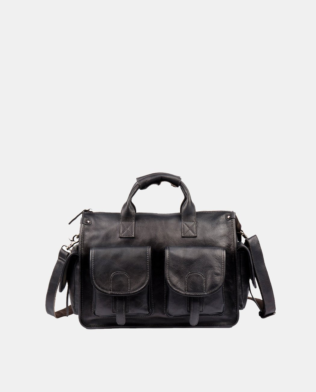 Rowan Pillar Messenger Bag -Bags- BAGHUGS-LEHB-5248-S-Black