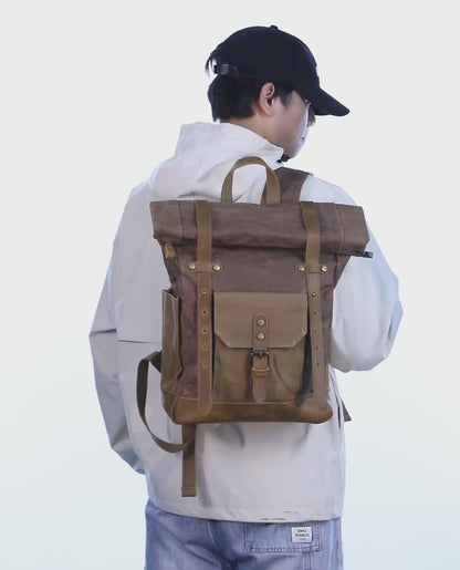 Canvas Casual Backpack