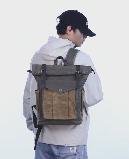 Canvas Travel Backpack